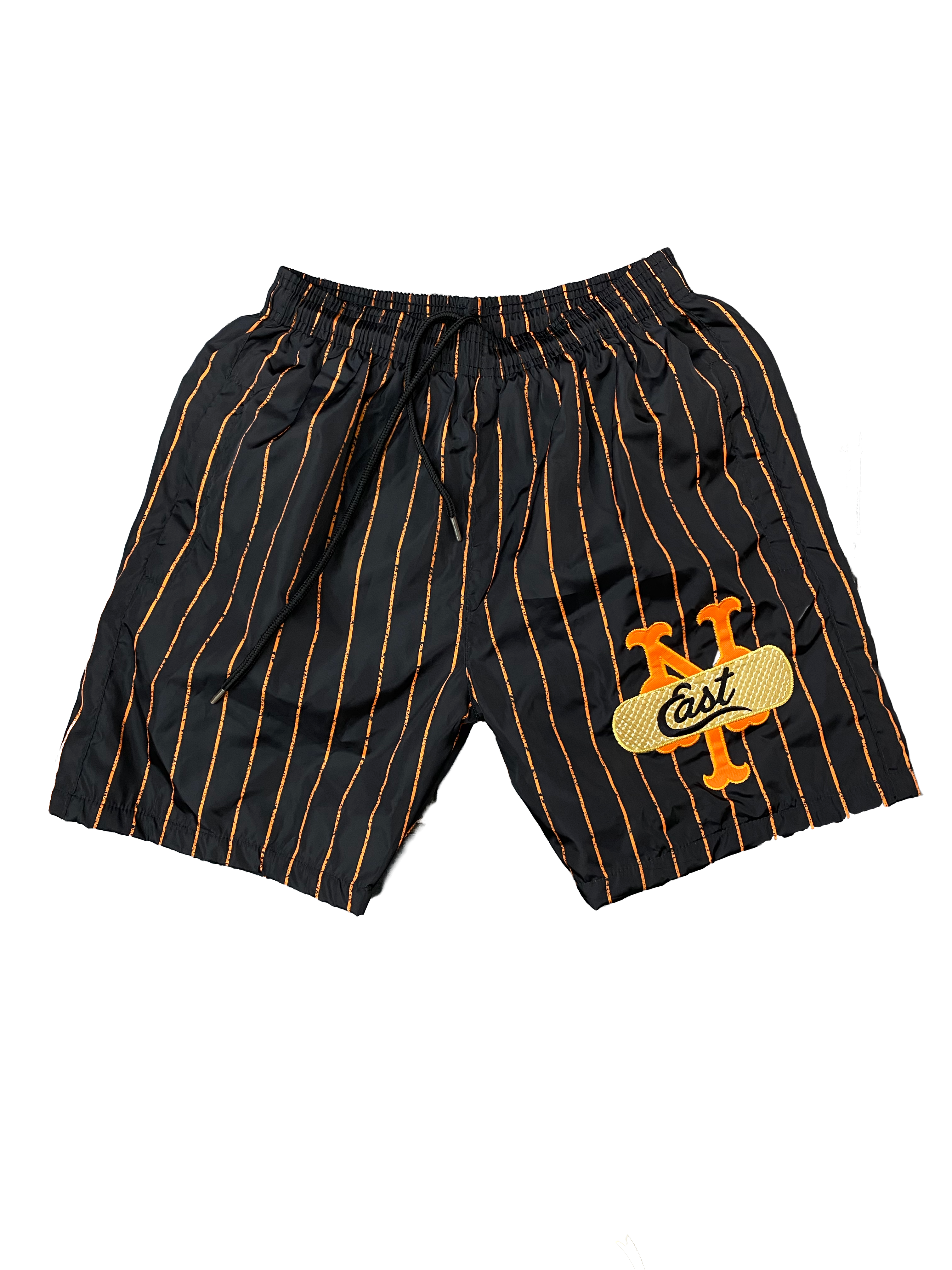 Eny Neighborhood BLACK ORANGE PIN STRIPE