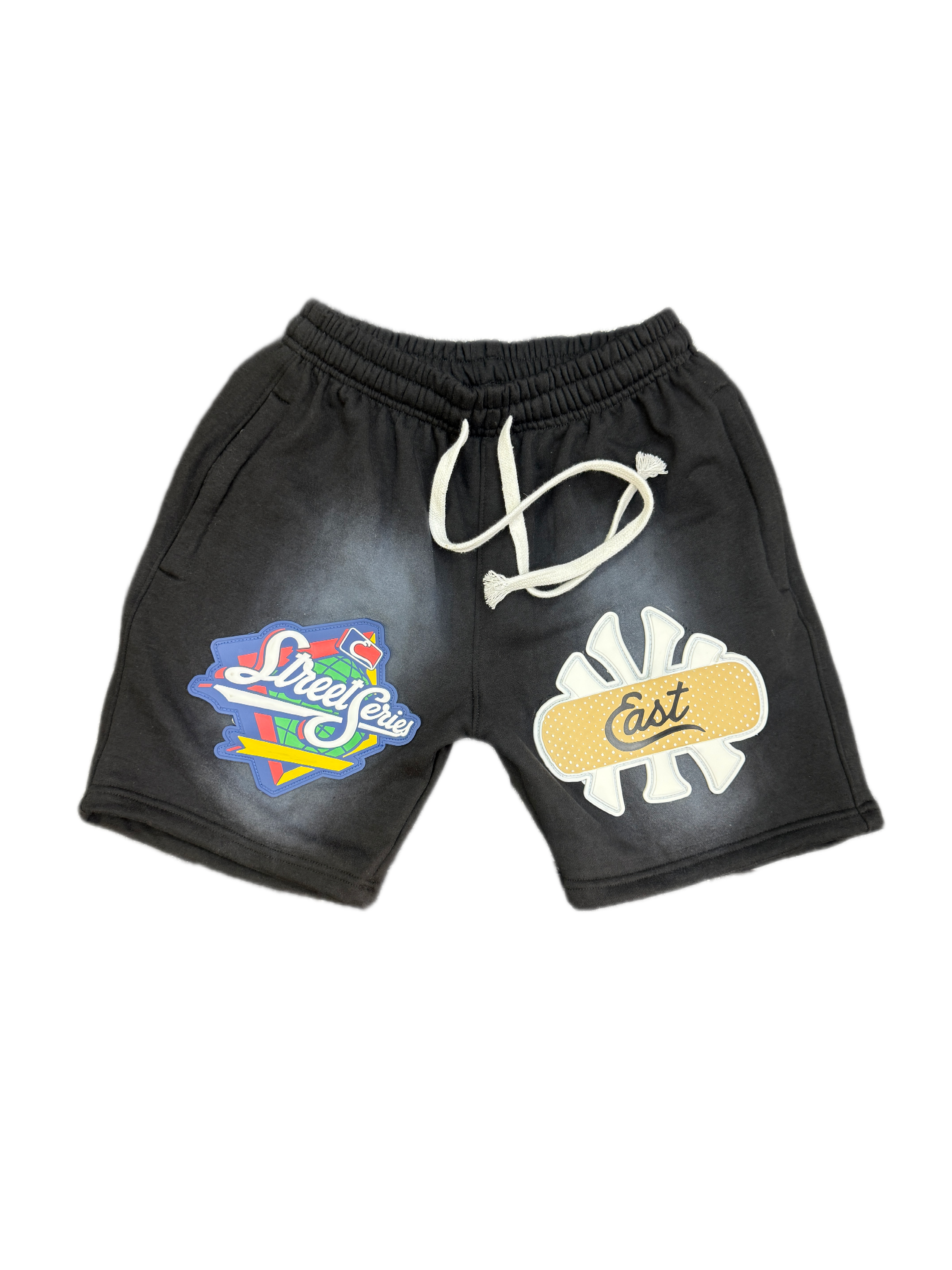 Neighborhood Fleece Shorts (BLACK)