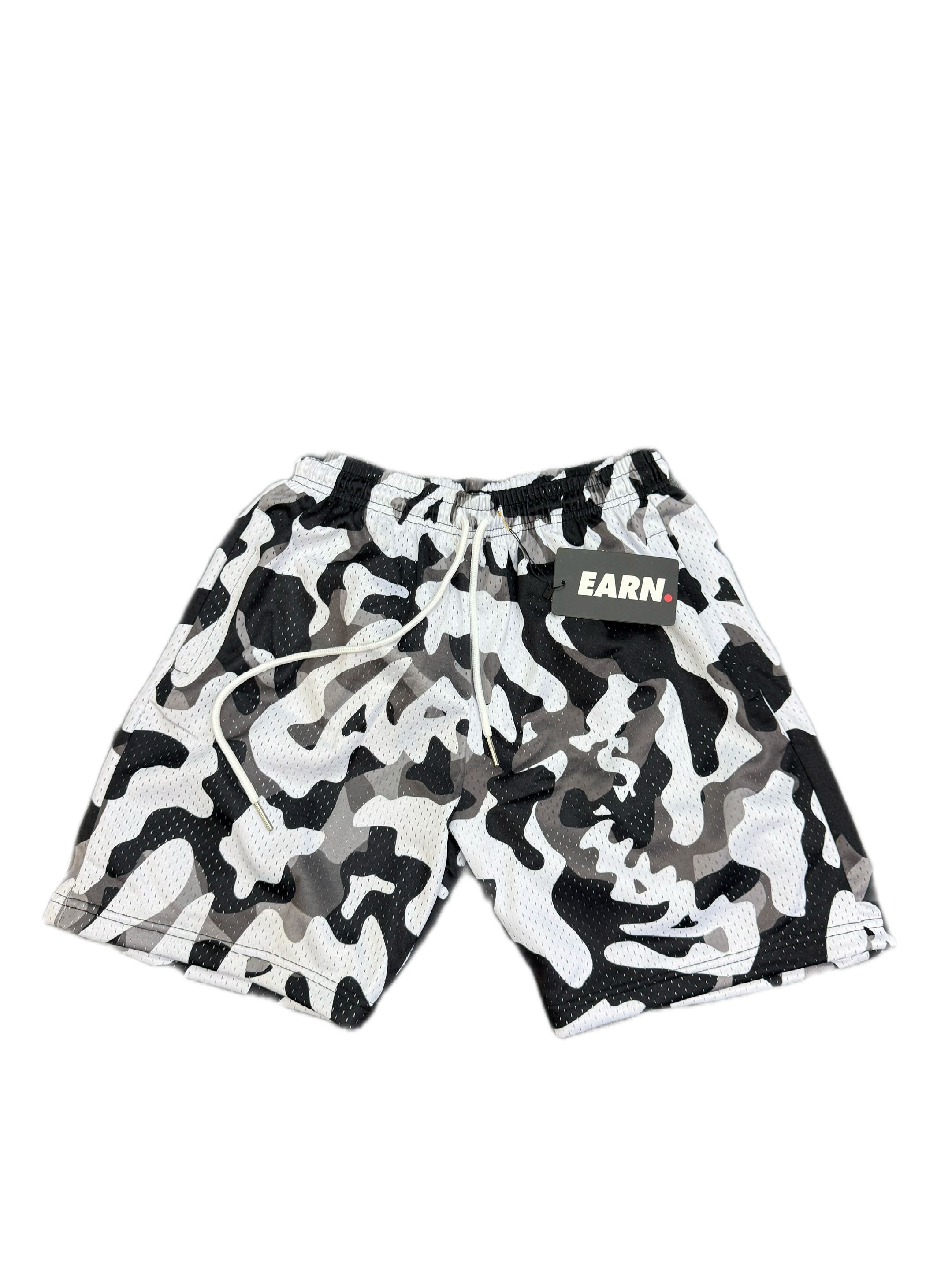 CAMO WHITE SHORTS