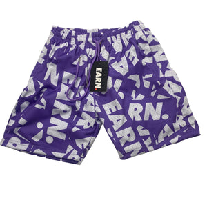 E DOT LOGO SHORTS