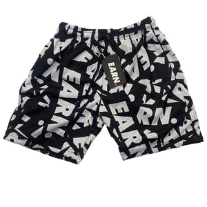 E DOT LOGO SHORTS