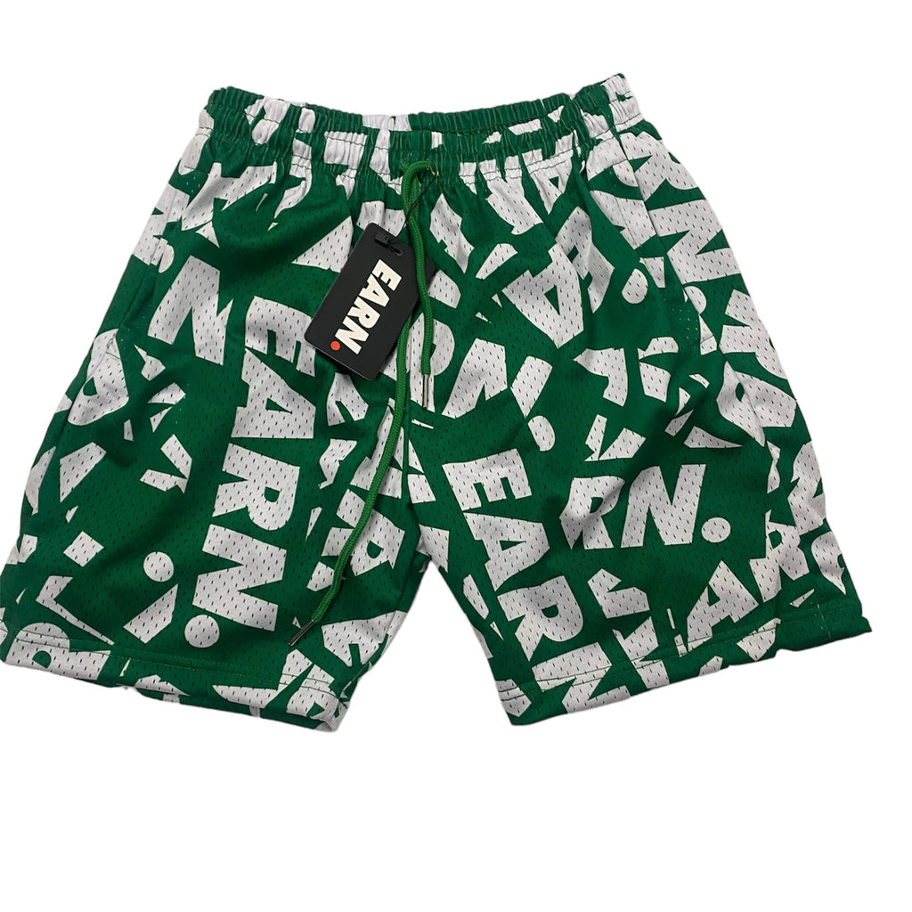 E DOT LOGO SHORTS