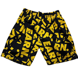 E DOT LOGO SHORTS