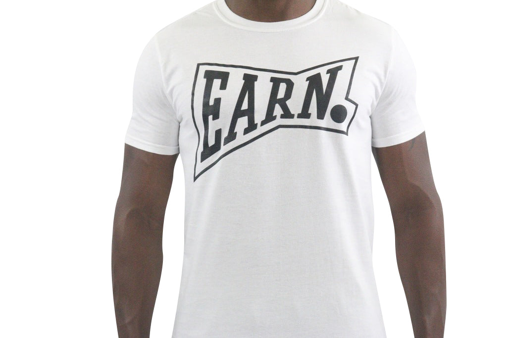EARN POP ART TEE - WHITE