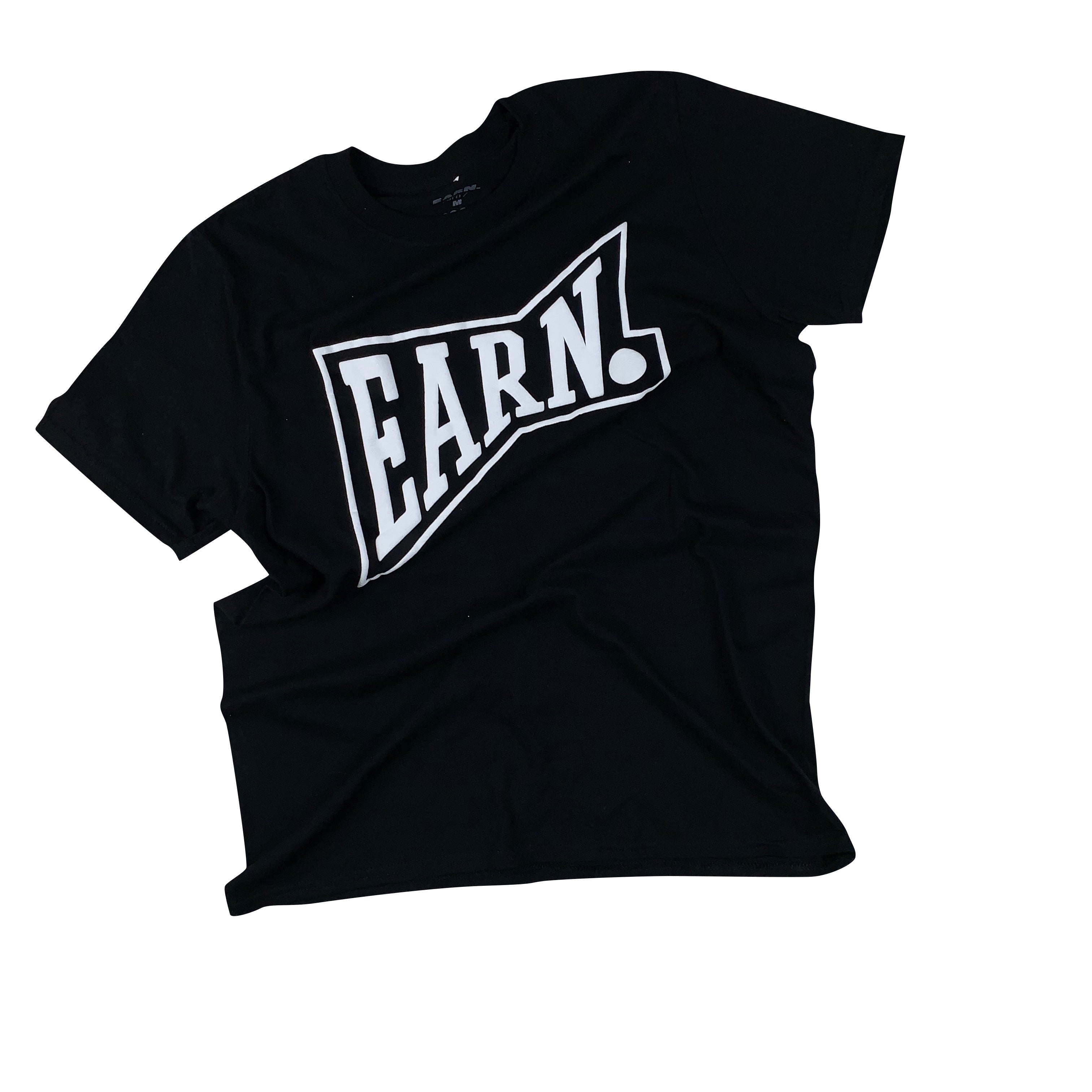 EARN POP ART TEE - BLACK