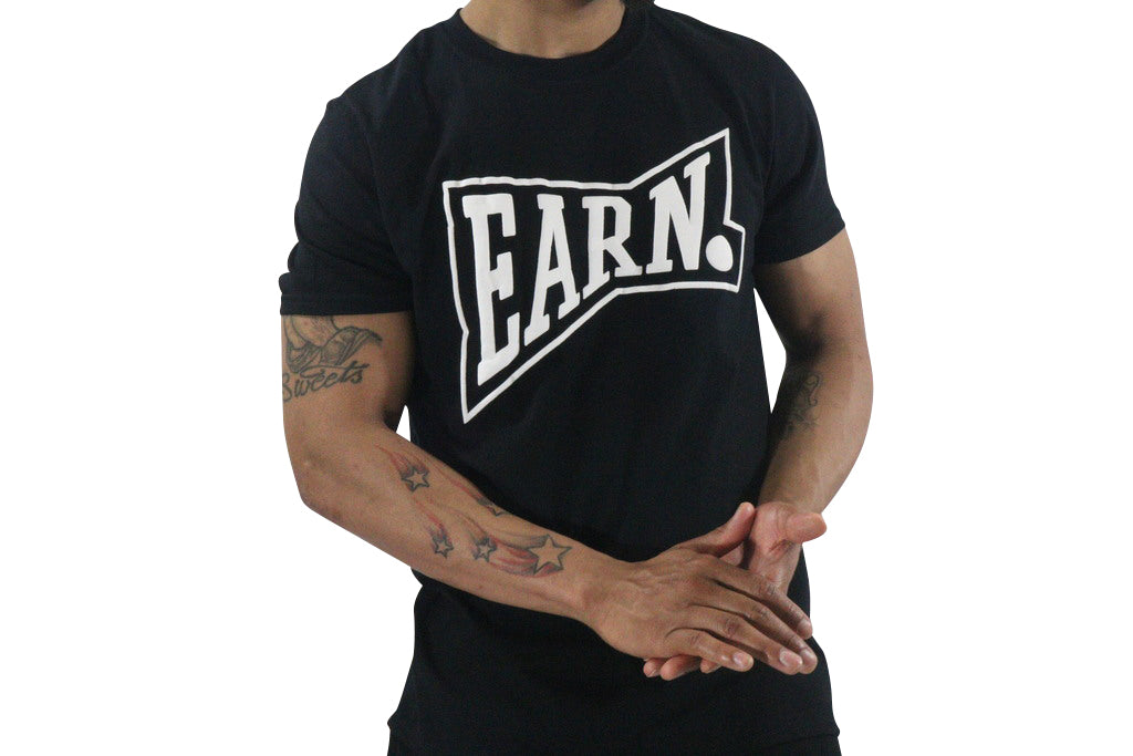 EARN POP ART TEE - BLACK
