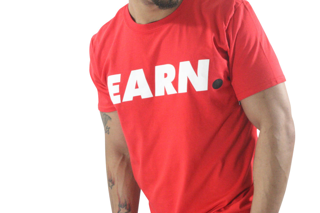 EARN W/ DOT TEE - RED