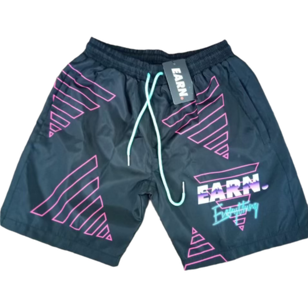 EARN EVERYTHING SHORTS (BLACK)