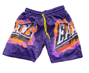 EARN HEAT SHORTS (PURPLE)