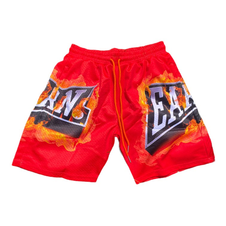 EARN HEAT SHORTS (RED)